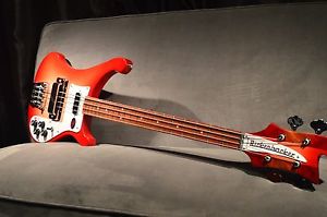 New! 2016 Rickenbacker 4003 S Electric Bass FireGlo Auth. Dealer w/ Hard Case