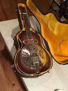 1937 Square Neck Dobro Lap Guitar Instrument Antique
