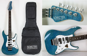 SCHECTER SD-2-24-AL AQB/R Electric Guitar Aqua Blue