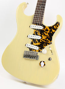 2011 Asher Guitars S-Classic Blonde Over Ash W/OHSC & Lollar Pickups!