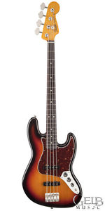 Fender Classic Series '60s Jazz Bass in 3-Color Sunburst with Case - 0140065700