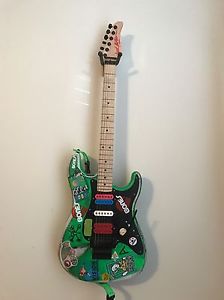 Charvel Custom Green Meanie Replica Steve vai Like SAN Dimas Sol Cal