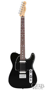 Fender Standard Telecaster HH Electric Guitar in Black - 0149400506