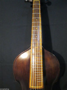 Baroque style SONG maestro soprano concert 6 strings 24 3/4"viola da gamba #8454