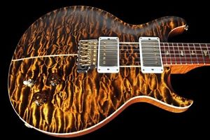 2011 PAUL REED SMITH PRIVATE STOCK PRS SANTANA II QUILT TOP w COCOBOLO FRETBOARD