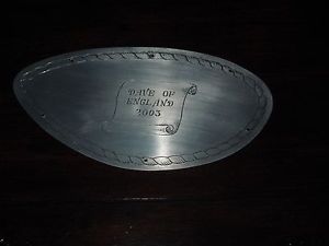 2003 David Brewis "Dave Of England" Dural Back-Plate Engraved By Danny O'Brien