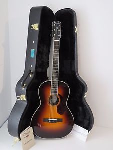 2015 Fender Paramount Series PM-2 Deluxe Palour Electro-Acoustic Guitar