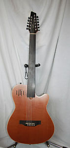Godin 11 String Glissentar Electro Acoustic Guitar Nylon Strung with Custom Bag