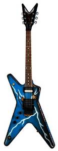 Dean Guitars US1100421 Solid-Body Electric Guitar, Left Handed, Airbrushed Rust From Hell