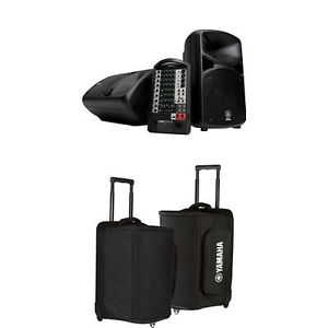 Yamaha STAGEPAS 600I Portable PA System with Yamaha Soft Rolling Case For