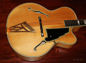 1961 D'Angelico New Yorker Special, Blonde, Cutaway