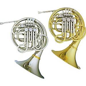 Hans Hoyer Heritage 6801 Bb/F Double French Horn Detachable Bell Nickel