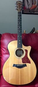 2002 Taylor 314ce acoustic electric guitar NATURAL Fishman Prefix