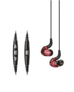 Shure SE535LTD Limited Edition Red Sound Isolating Earphones with Remote +