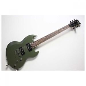 ESP VP-SL-7 Viper 7 Strings Half Mat Moss Green Used Electric Guitar Deal Japan