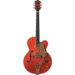 Gretsch G6120TM Chet Atkins Hollow Body - Tiger Maple