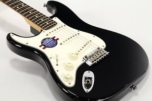 Fender American Standard Stratocaster Left Hand Rosewood Fingerboard Black