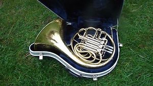 CLASSIC CONN 6D DOUBLE FRENCH HORN ELKHARDT SPECIAL  SERIES # N123XX DISINFECTED