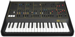ARP Odyssey Duophonic Synthesizer Limited Edition - schwarz / gold