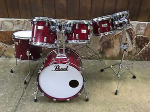 Vintage Pearl DLX Kit Wine Red