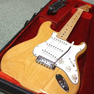 Free Shipping Used Fender USA Stratocaster 1974 NAT Electric Guitar