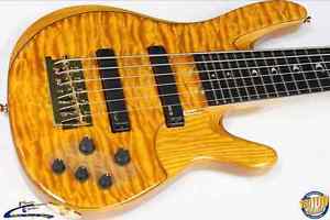 Yamaha TRBJP2 John Patitucci Signature Bass w/ HSC, Amber, NEW! TRB-JP2 #28323