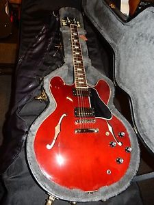 Gibson 2011 ES335 Block Electric Guitar Antique Cherry