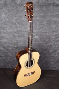 Acoustic Guitar Hand Made  OM-28 Campoy Brazilian Rosewood Style Martin