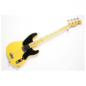 Fender Japan OPB51-SD Ash Body Yellow Used Electric Bass Guitar Best Deal F/S