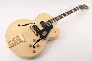 Free Shipping Gibson Custom Shop Crimson Es-350t / Antique Natural Guitar