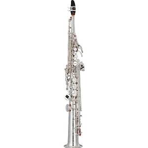 Yamaha Custom YSS-82Z Series Professional Soprano Saxophone with Straight Neck Silver Plated
