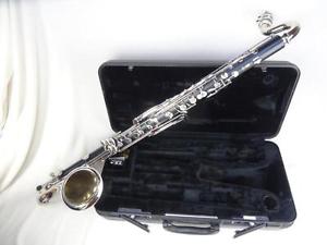 YCL-221 Yamaha Bass Clarinet Student Model, Fabulous Condition! + Yamaha 4C MP