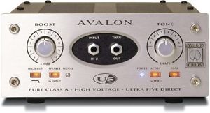 Avalon U5 Mono Instrument DI Preamp