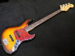 Fender Japan JB62-70 Jazz Bass Sunburst 1990 Made Used Electric Bass Guitar F/S