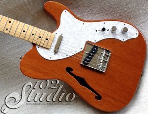 Fender Mexico Classic Series '69 Telecaster Thinline Mahogany Electric