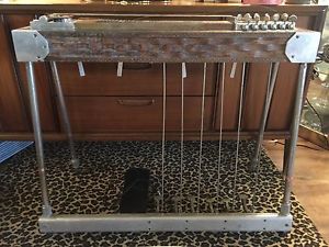 Vintage 6 Pedal Steel Guitar W/ Fender Foot Swivel