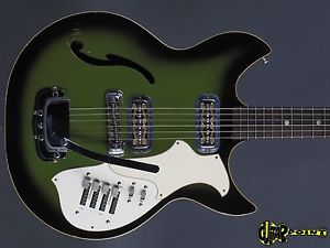 1972 Harmony H82G Rebel - Grenn Burst - DeArmond PU´s Made in U.S.A.