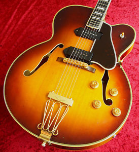 1957 Gibson Byrdland Sunburst "P-90" Hollow Guitar Free Shipping Vintage