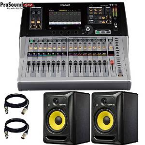 Yamaha TF1 | 16 Channels Digital Mixing Console + Free Pair KRK RP8G3 STUDIO SPEAKER and Cables (ProSoundGear)