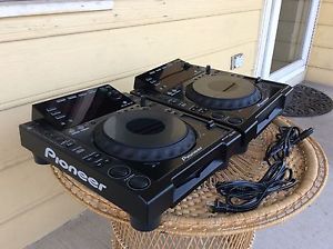 (Pair) of Pioneer CDJ-900 DJ Turntables. Rarely Used.