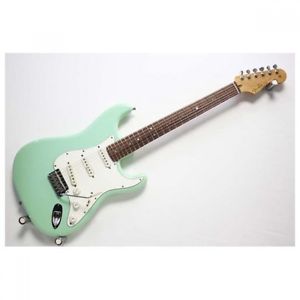 Fender Classic Player Stratocaster Surf Green 2001 Made Used Electric Guitar JP