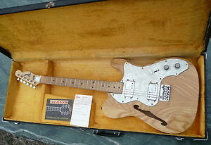 Greco TE400 Thinline Tele MIJ Vintage 1973 Matsumoku + Hard Case