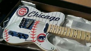 Electric Guitar with Cubs