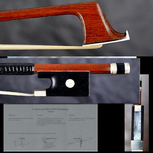 French vioin bow - Dominique Peccatte - at. - Raffin Certified