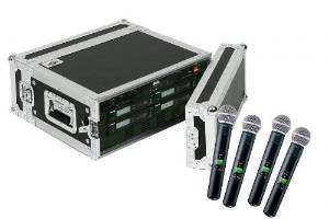 Shure SLX24/SM58 4-Pack Wireless Handheld Microphone System
