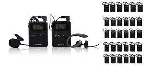 FCC complied Wireless tour guide system for Church Assistive Listening System