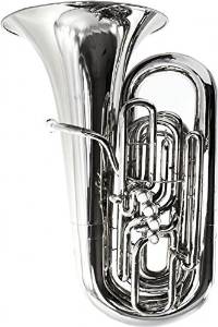 Schiller American Heritage BBb 5-Valve Piston Compensating Tuba - Nickel