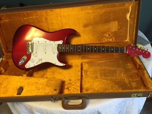 Fender Custom Shop 1960 Stratocaster NOS Electric Guitar Cherry Red, 2005 Build