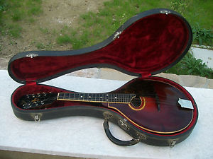 RARE ORIGINAL OLD 1911 THE GIBSON MANDOLIN STYLE A-4 SERIAL NUMBER 39065