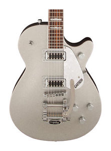 Gretsch G5439T Electromatic Pro Jet, RW, Bigsby, Paillette Argent (NEUF)